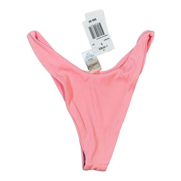 L*Space Cabana Bitsy Bottom in Crystal Pink NWT - Picture 5 of 6